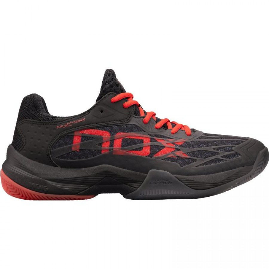 Nox At10 Lux Black Red Sneakers - Barata Oferta Outlet