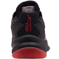 Nox At10 Lux Black Red Sneakers - Barata Oferta Outlet