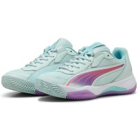 Zapatillas Puma Nova Court Azul Purpura Mujer