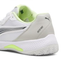 Puma Nova Court Blanc Bleu Vert Baskets