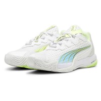 Puma Nova Elite Blanc Bleu Vert Baskets