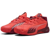 Puma Nova Elite Red Bordeaux White Sneakers