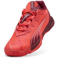 Puma Nova Elite Red Bordeaux White Sneakers