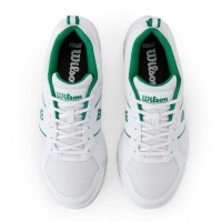 Wilson Pickleball Pro White Green Sneakers