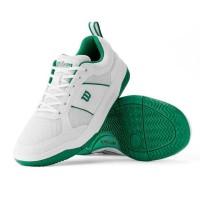 Wilson Pickleball Pro White Green Sneakers