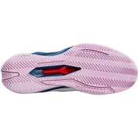 Zapatillas Wilson Rush Pro 4.5 Clay Blanco Azul Mujer