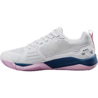 Tenis Wilson Rush Pro 4.5 Clay Branco Azul Feminino