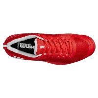 Wilson Rush Pro 4.5 Clay Red White Sneakers