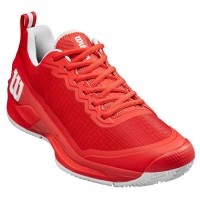 Tenis Wilson Rush Pro 4.5 Clay Vermelho Branco