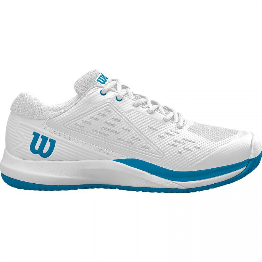 Tenis Wilson Rush Pro Ace OZ Branco Azul